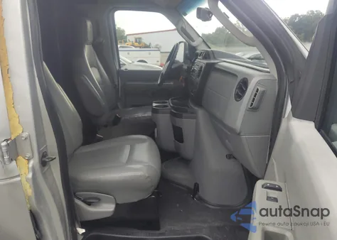 2012 Ford Econoline E150 Van z USA, uszkodzony, nr VIN 1FTNE1EW0CDA89656